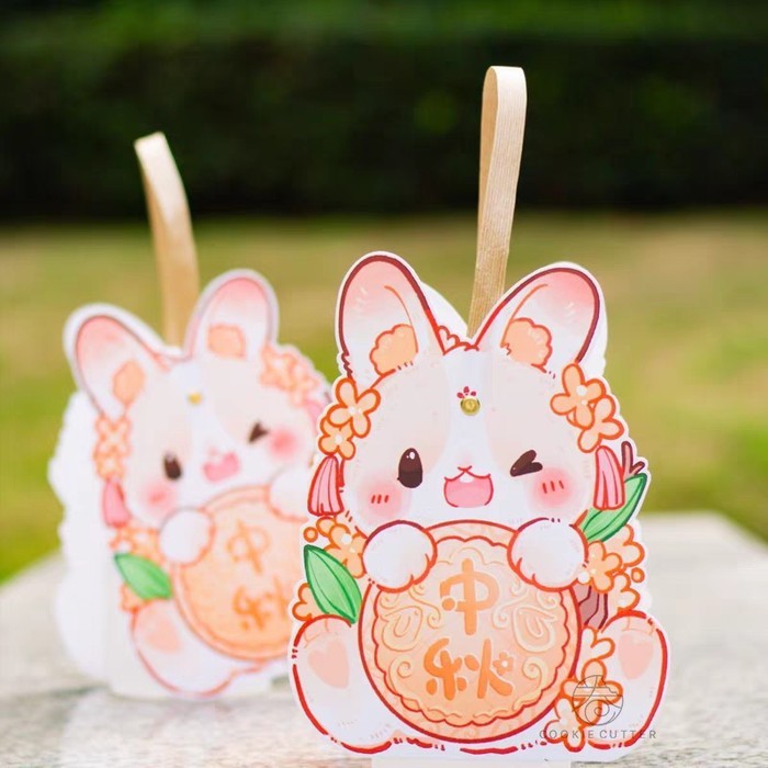 

(1SET) Kotak Mooncake 100gr box mooncake kotak kue bulan premium isi 2