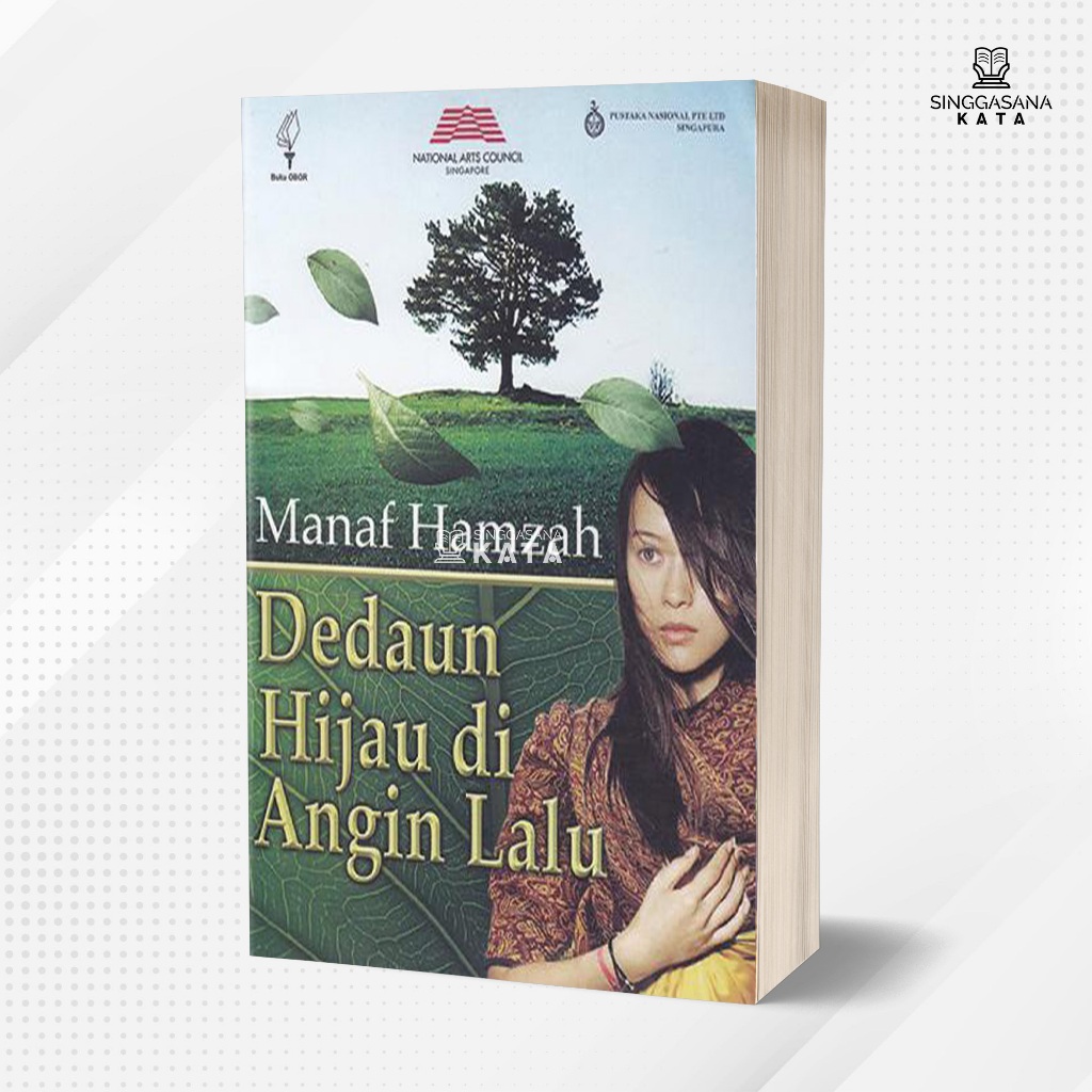 Buku Dedaun Hijau di Angin Lalu - Manaf Hamzah - Obor