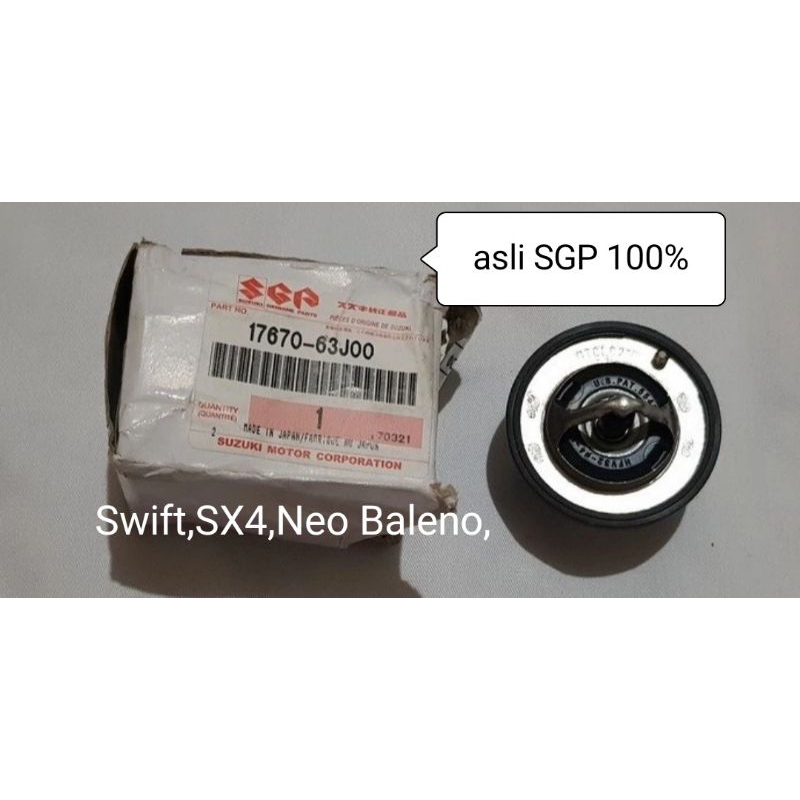TERMOSTAT THERMOSTAT SWIFT SX4 SX 4 NEO BALENO ORIGINAL SGP