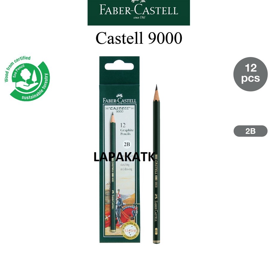 

Pensil 2b Faber castell lusin