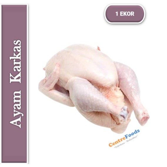 

Ayam Karkas Utuh - Ayam Broiler Fresh | Berat 0.8-1 Kg [ Harga Per EKOR ]