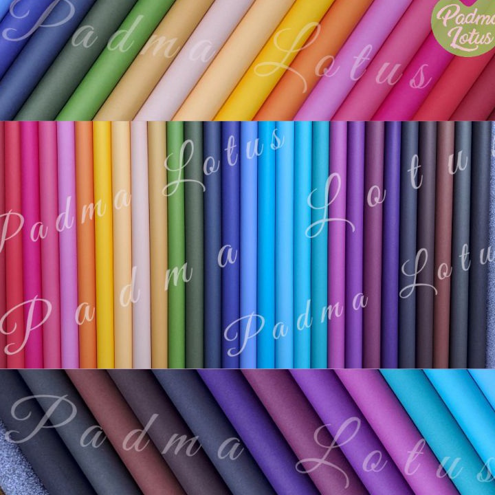 

SERU Kertas Kado isi 1 Sansan Wawa doff warna polos