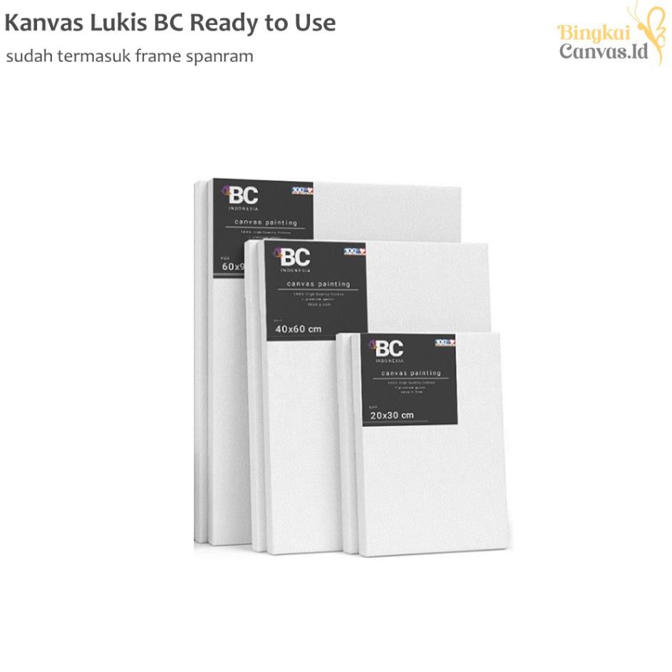 

NEW PROMO Kanvas Lukis Berbagai Macam Ukuran Canvas Lukis BC Premium