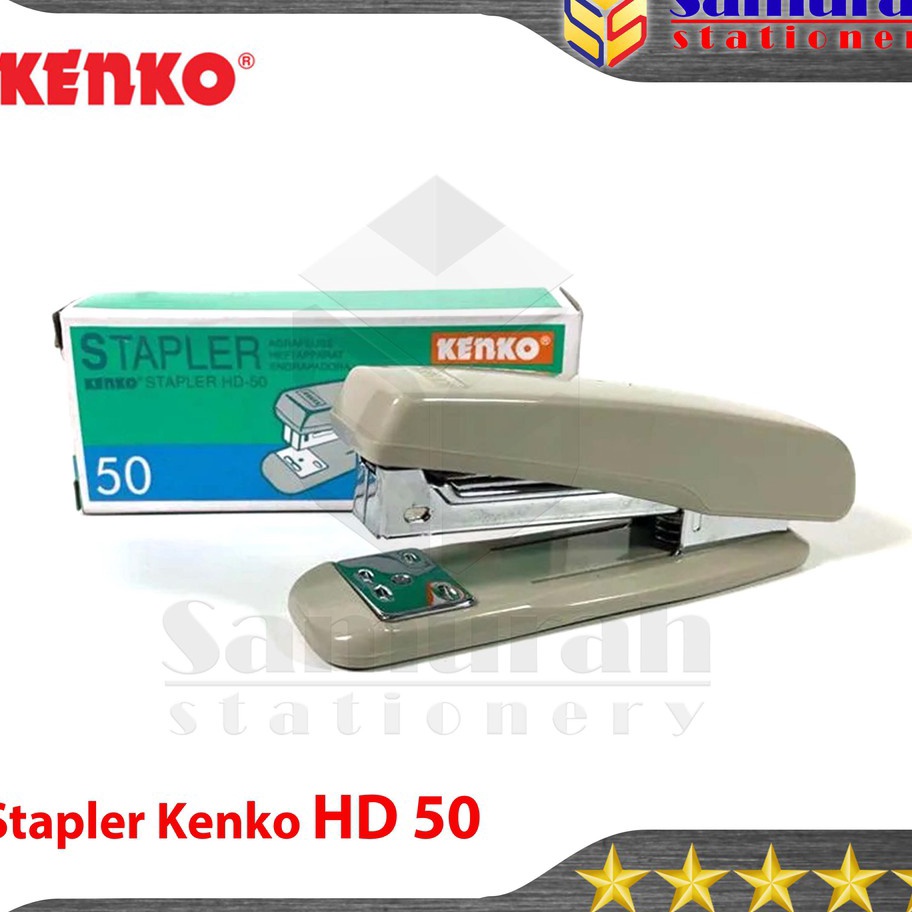 

Stapler Kenko HD 5 Mesin Staples Tangan HD5 Kecil Alat Strapler Hecter Stepler Kertas HD5