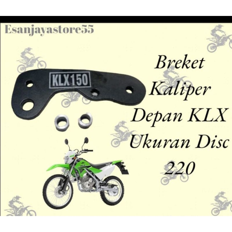 BREKET KALIPER DEPAN KLX DISC PIRINGAN 220/BREKET KALIPER DEPAN KLX