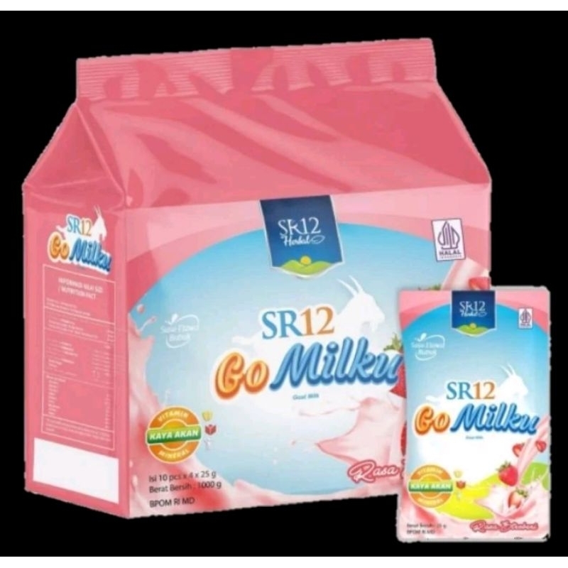 

Gomilku SR12 Susu Kambing Etawa isi 40 Sachet ORI BPOM