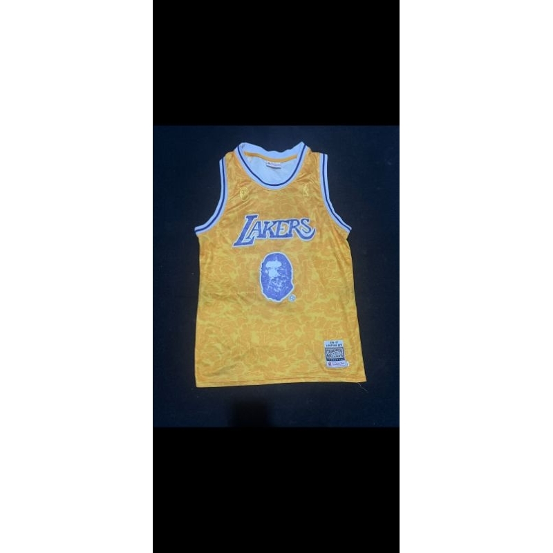 bape x lakers Jersey basket