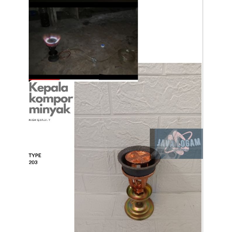 kepala kompor minyak203