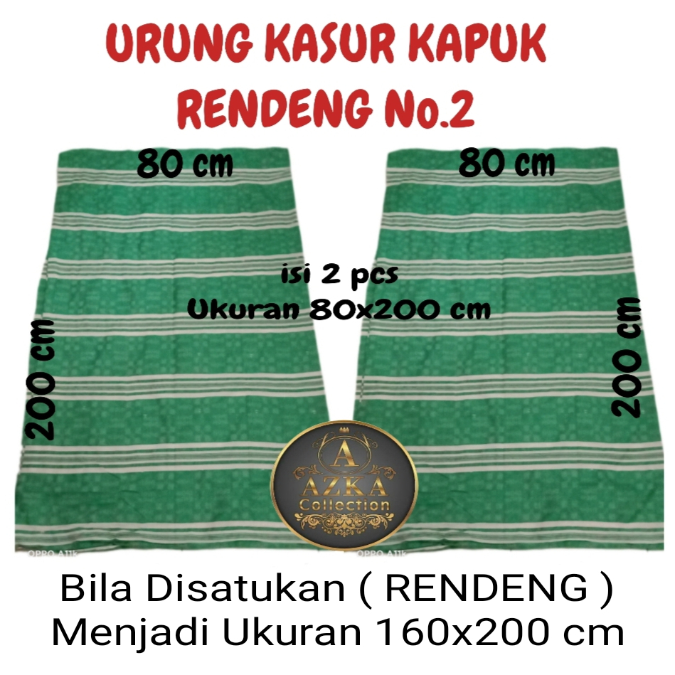 Sarung Kasur kapuk no3/Kulit Kasur no3/urung Kasur single 100cm dan 120cm/Kulit Kasur NO 2 Kapuk/Uru