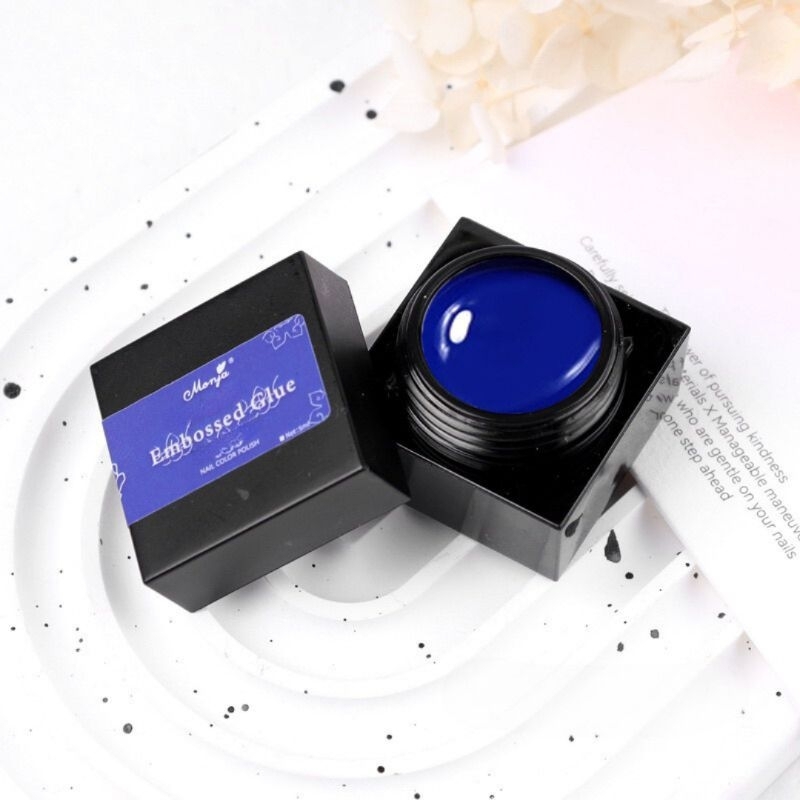 KIP MONJA EMBOSSED GLUE EMBOSSED DESN NAIL GEL 5G