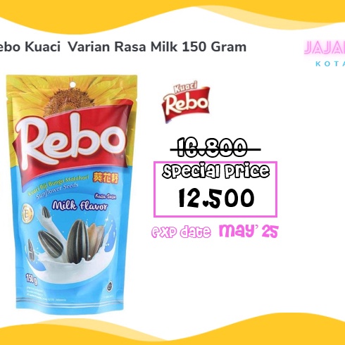 

MAKSIMAL Kuaci Rebo Rasa Milk 15 14 gram