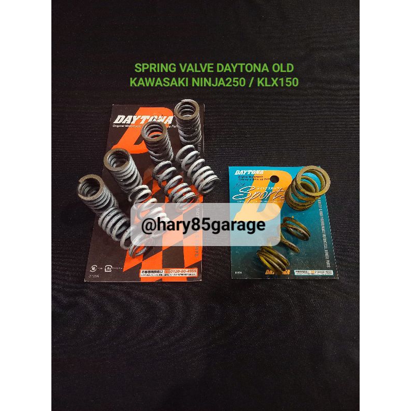 PER KLEP DAYTONA RACING KAWASAKI NINJA250R KLX150 UP30% HARDER ORIGINAL