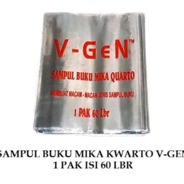 

SERENTAK Sampul BukuSampul Mika Plastik Quarto 1pak6lbr