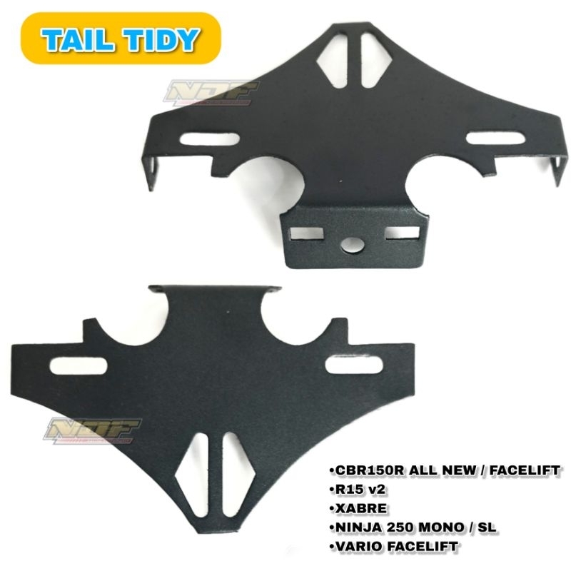 Tail Tidy Cbr150r All New Facelift R15 V2 Xabre Ninja 250 Mono SL Vario Facelift Breket Plat Nomor S