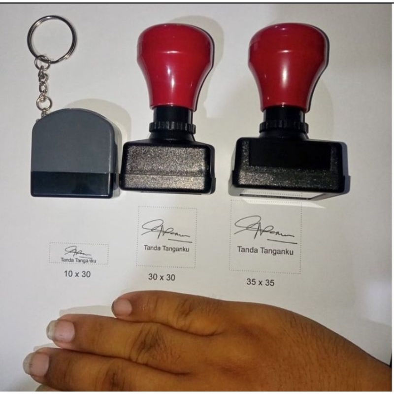 

Stempel Tanda Tangan / Stempel Custom Paraf / Stempel Flash / Bisa Custom Pakai Nama RB9