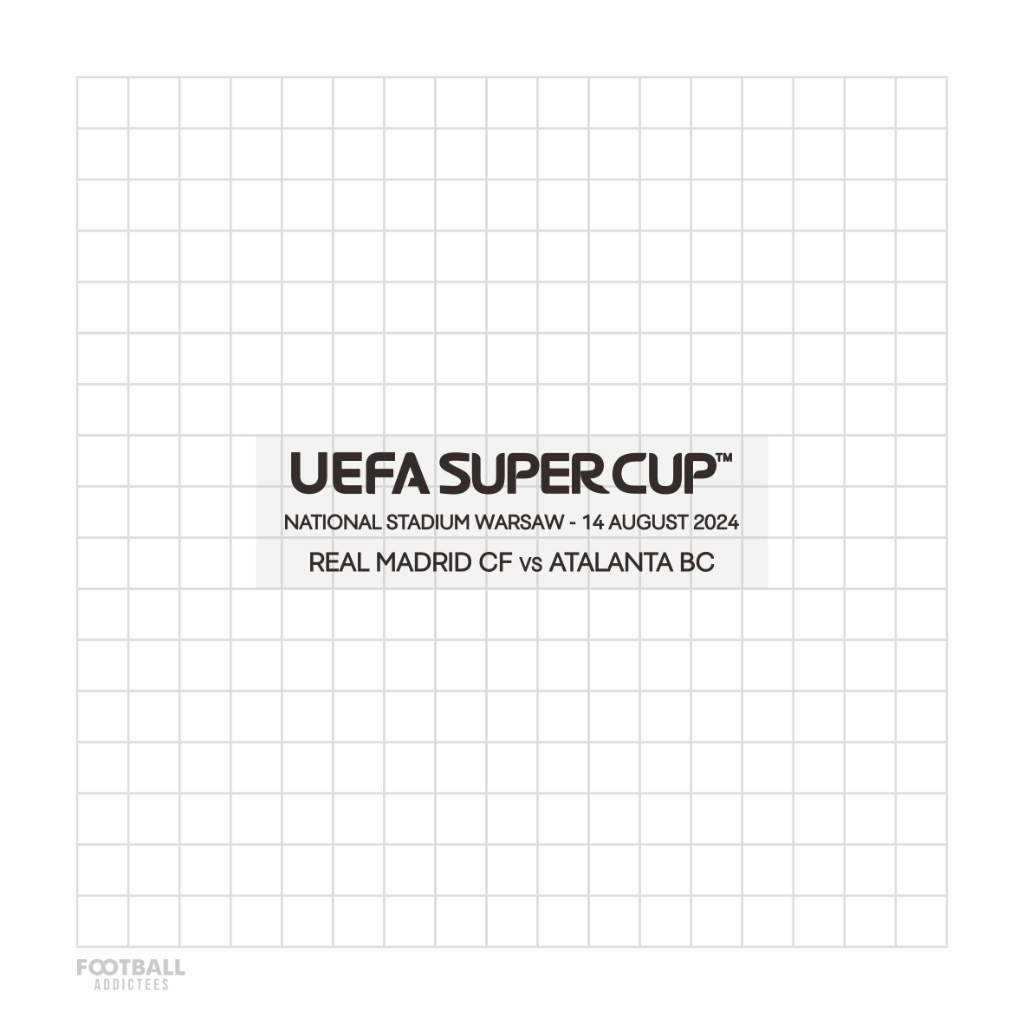 Patch MDT UEFA Super Cup 2024 Real Madrid vs Atalanta
