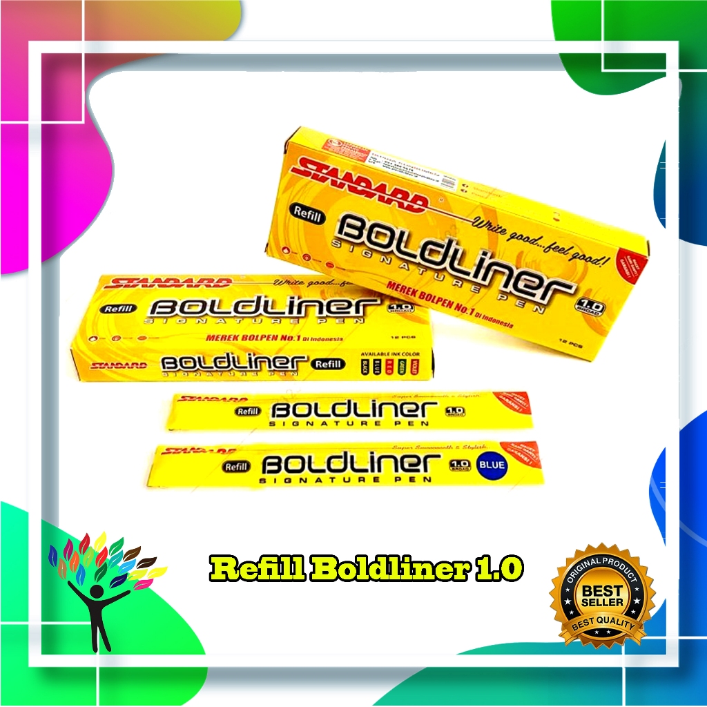 

Isi Ulang / Refiil Pulpen Boldliner 1.0 - Standard