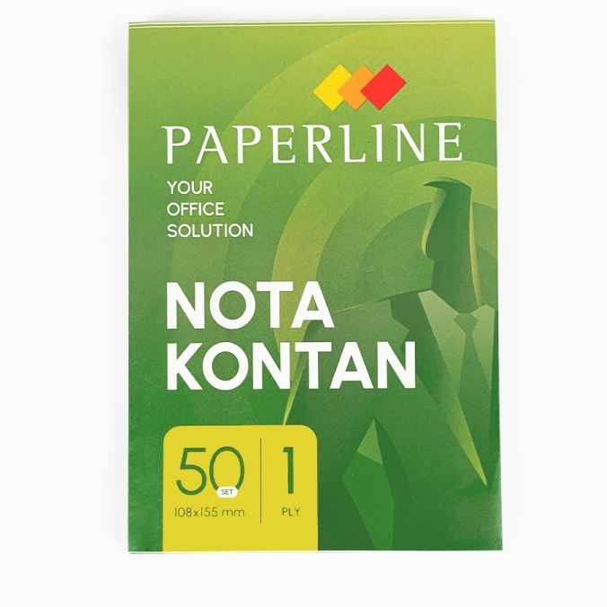 

Nota Kontan Kecil Rangkap 1 Ply Paperline 10 Buku
