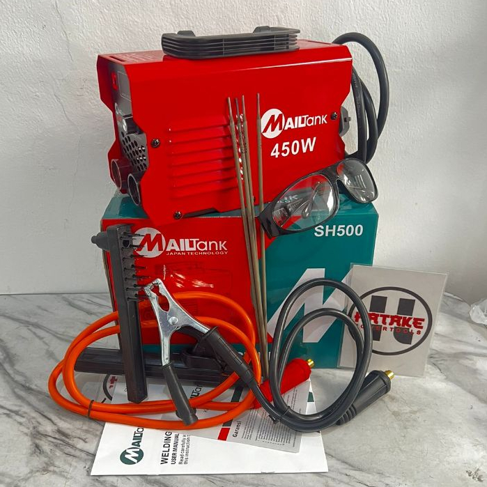 Mailtank SH500 Mesin Las 450 Watt MAILTANK Inverter Welding Machine Travo Las MMA-120A Mesin Trafo L
