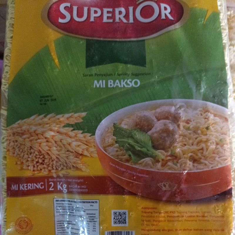 

Mie Superior Baso