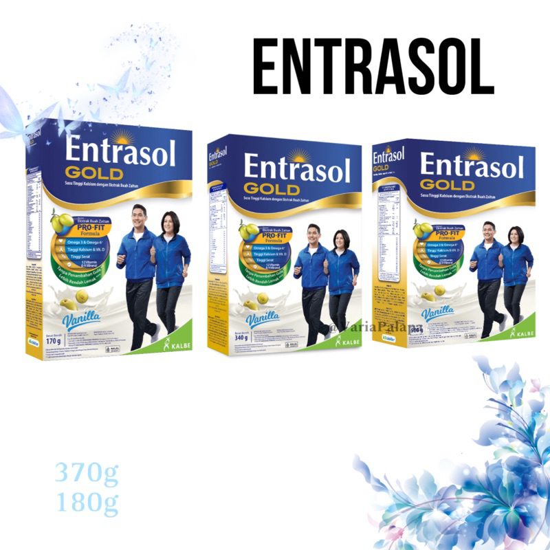 

Entrasol Gold || Susu Kalsium || Susu orang dewasa || Susu Bubuk || Susu Rendah lemak Entrasol