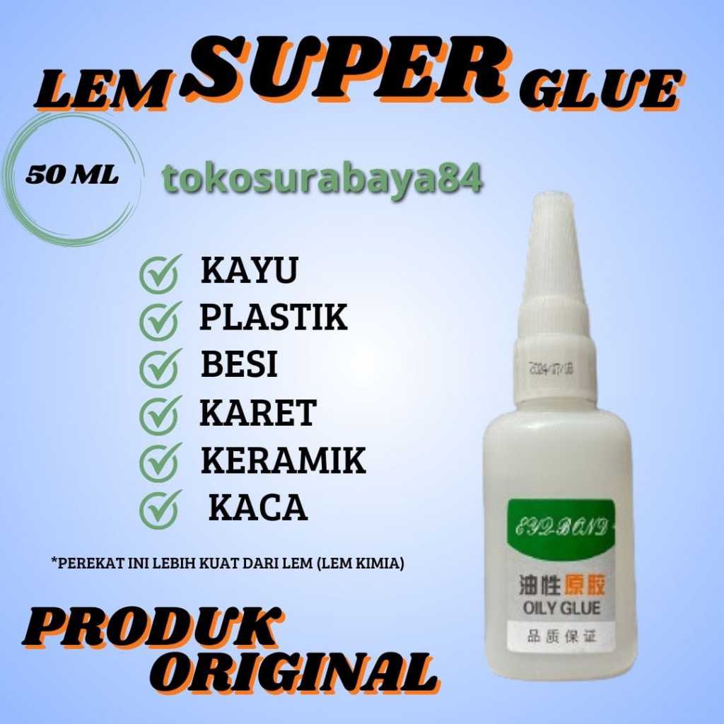 

Lem Setan Super Glue Lem Serbaguna Cairan Perekat Kuat