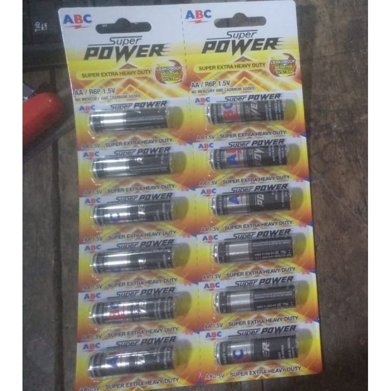 BATERAI ABC SUPER POWER AA/A2 1pcs