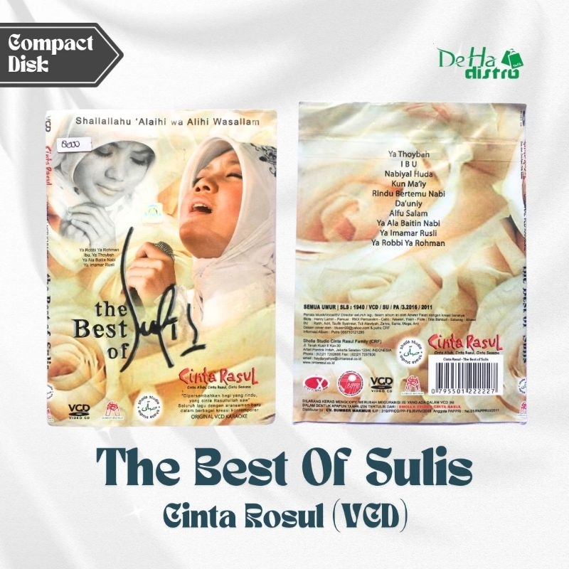 VCD The Best of Sulis: Cinta Rosul