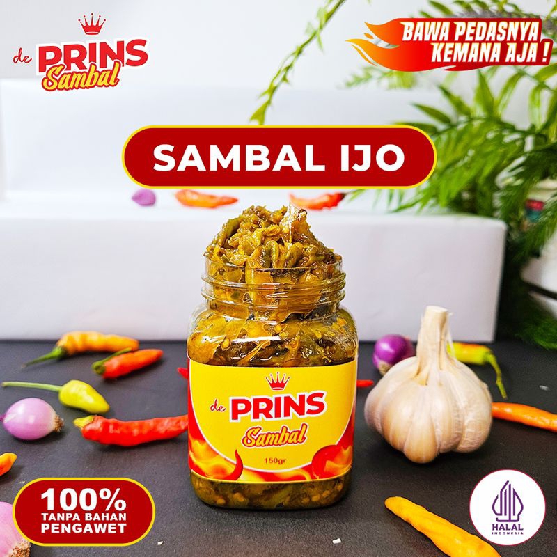 

Sambal Ijo Kemasan Botolan Enak De Prins