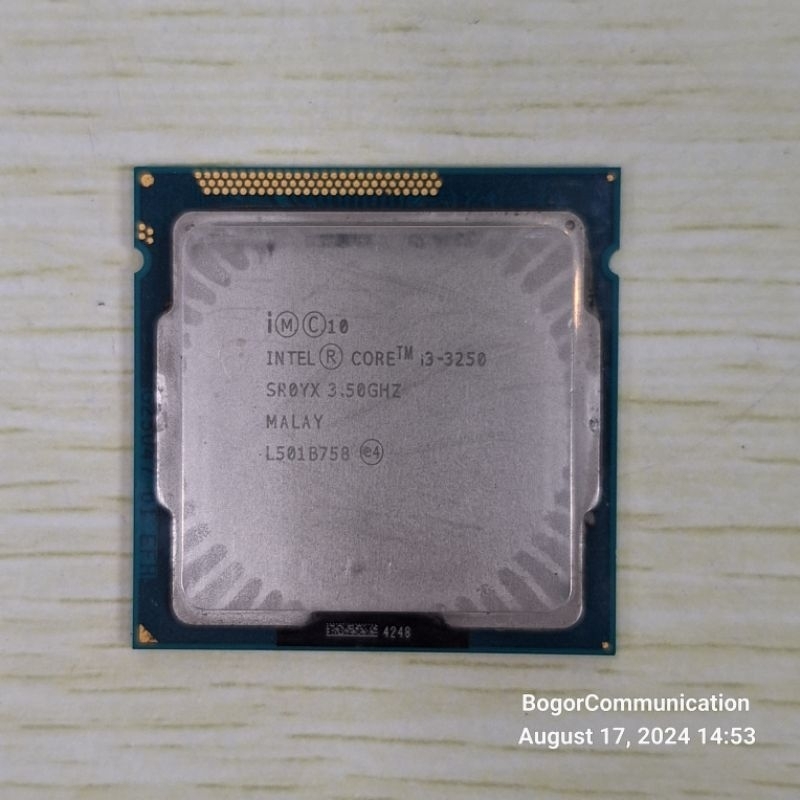 Processor Intel Ivy Bridge i3 3250 Socket 1155