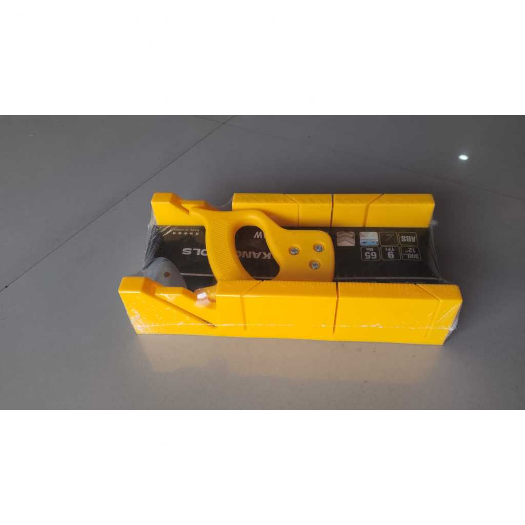 Gergaji Pigura Manual - Manual Miter Saw Box + GERGAJI 300 MM