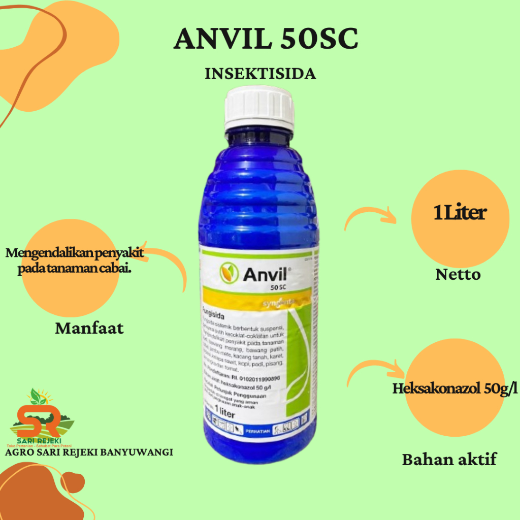 ANVIL 50SC 1LITER FUNGISIDA SISTEMIK