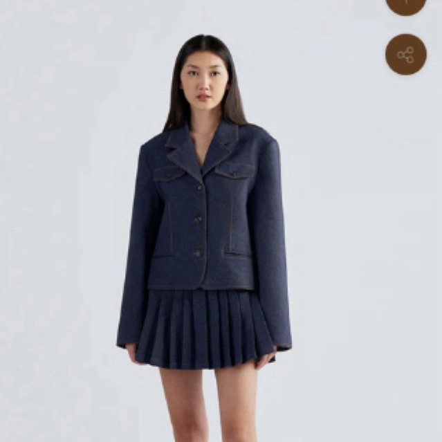 DUMA OSON DENIM BLAZER BLUE BNWT