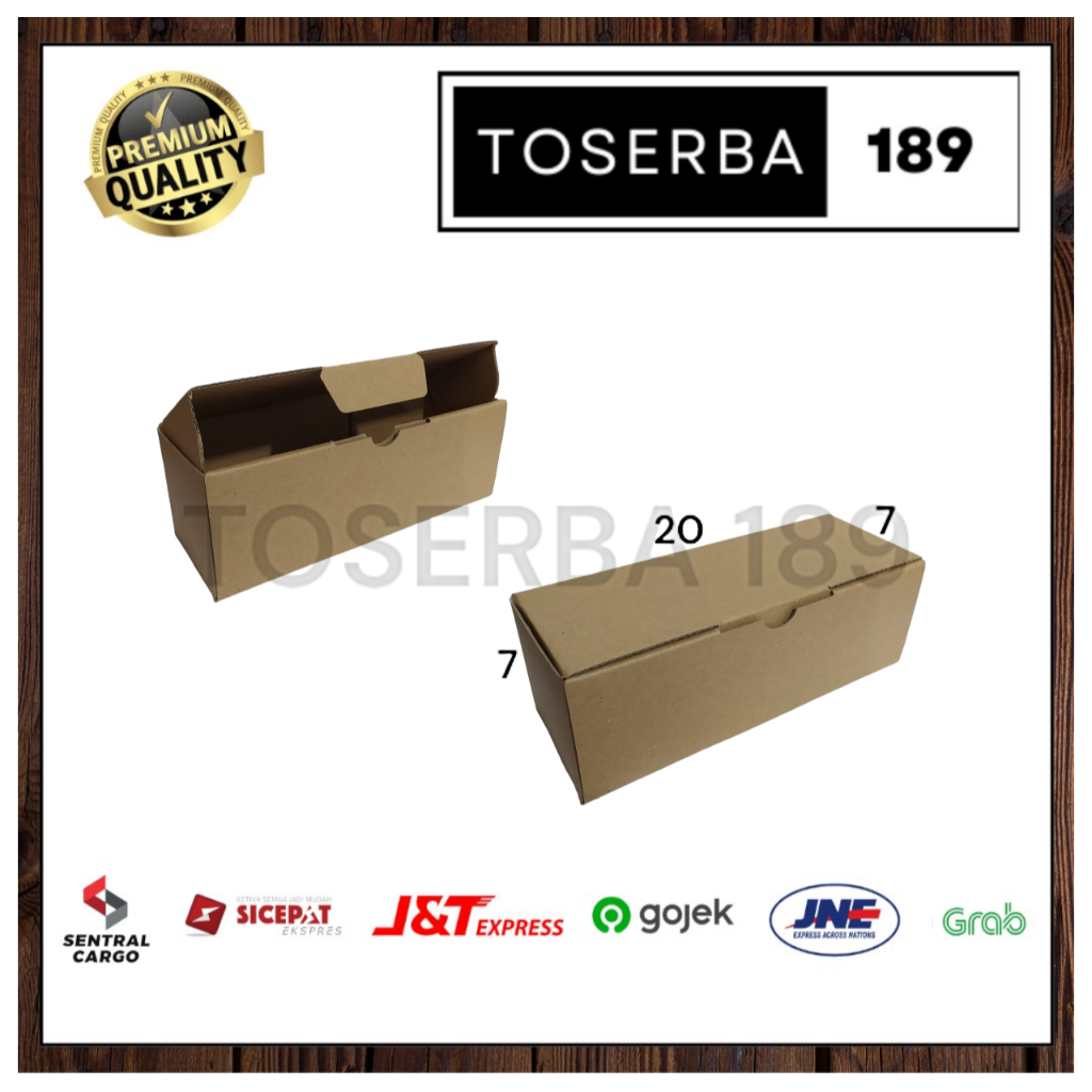 

kardus packing diecut/box pizza uk 20x7x7 cm