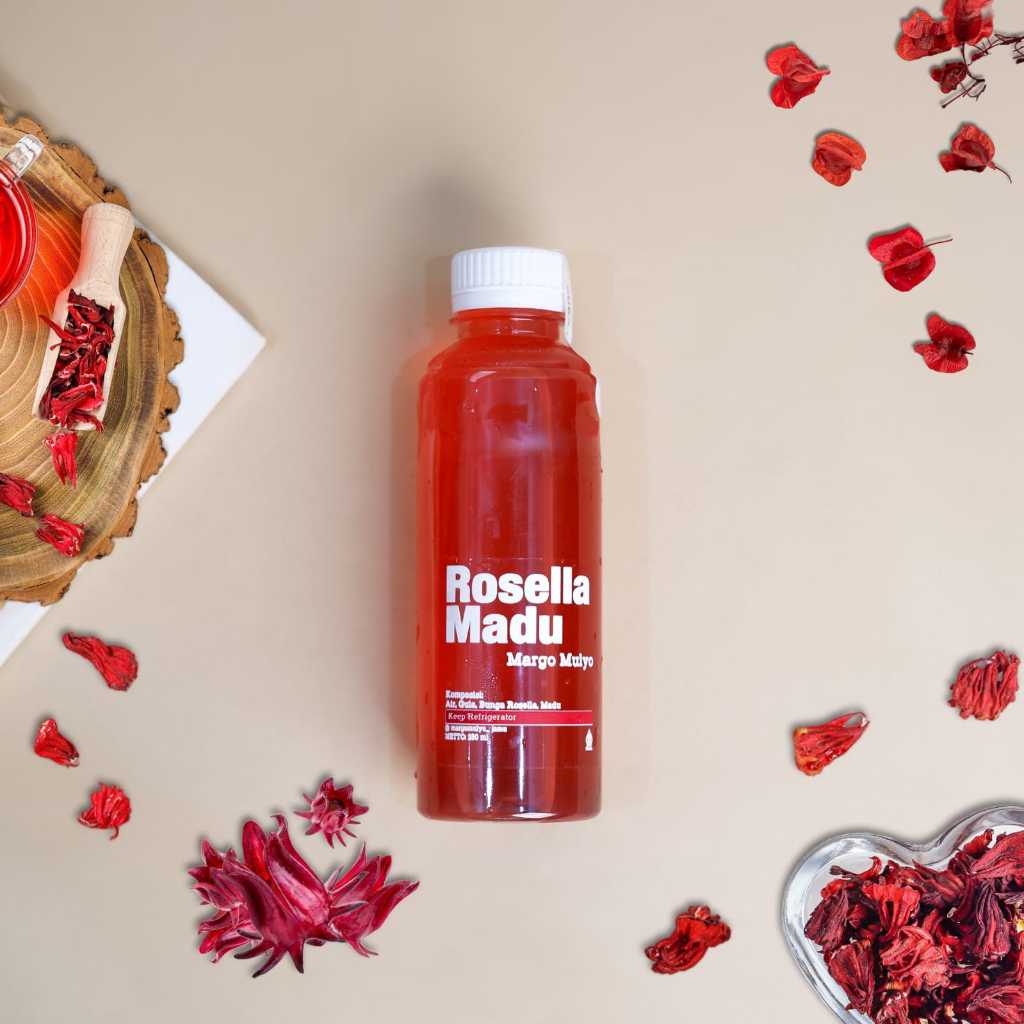 

Margo Mulyo Rosella Madu - Minuman Tradisional - Jamu - 250 ml dan 500 ml