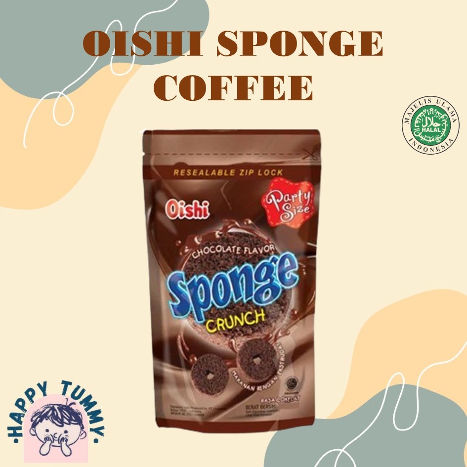

Oishi Sponge Crunch 100 gr. biskuit. PCS