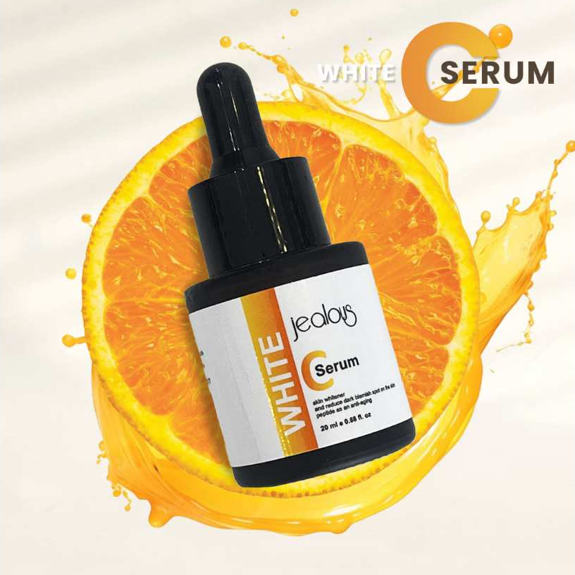 Jealous White C Serum Pencerah pelembab anti-aging Vit C Serum