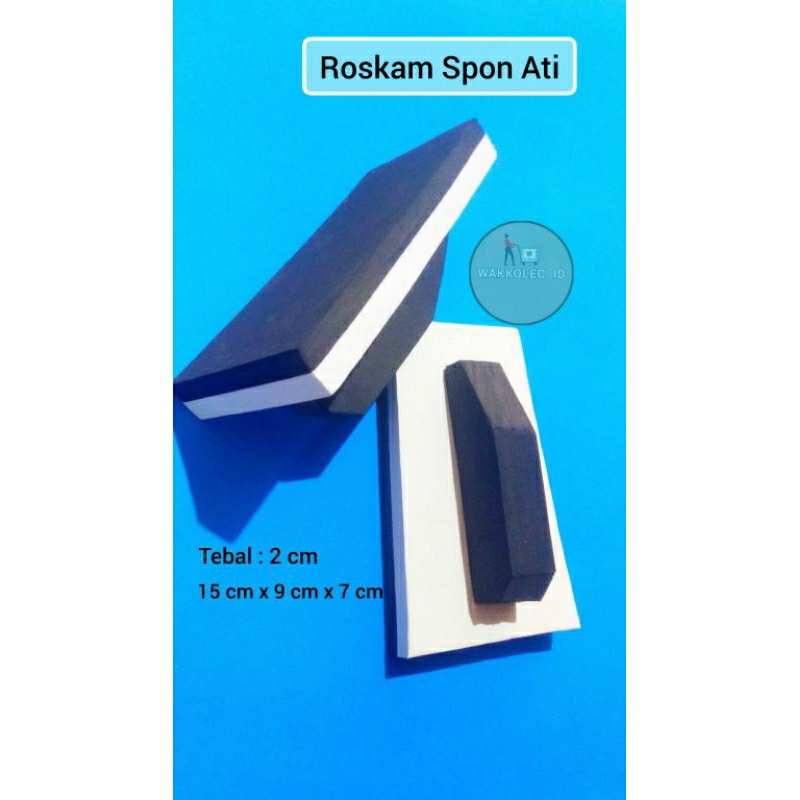 Roskam Acian Spon Penghalus Acian