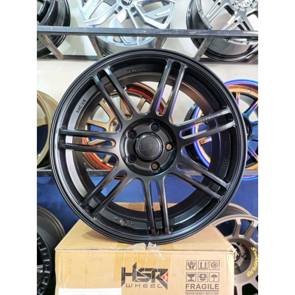 VELG HSR Ring 17 HSR BOON BOROKO R17 UNTUK ZENIX ,ERTIGA, CIVIC , BRV