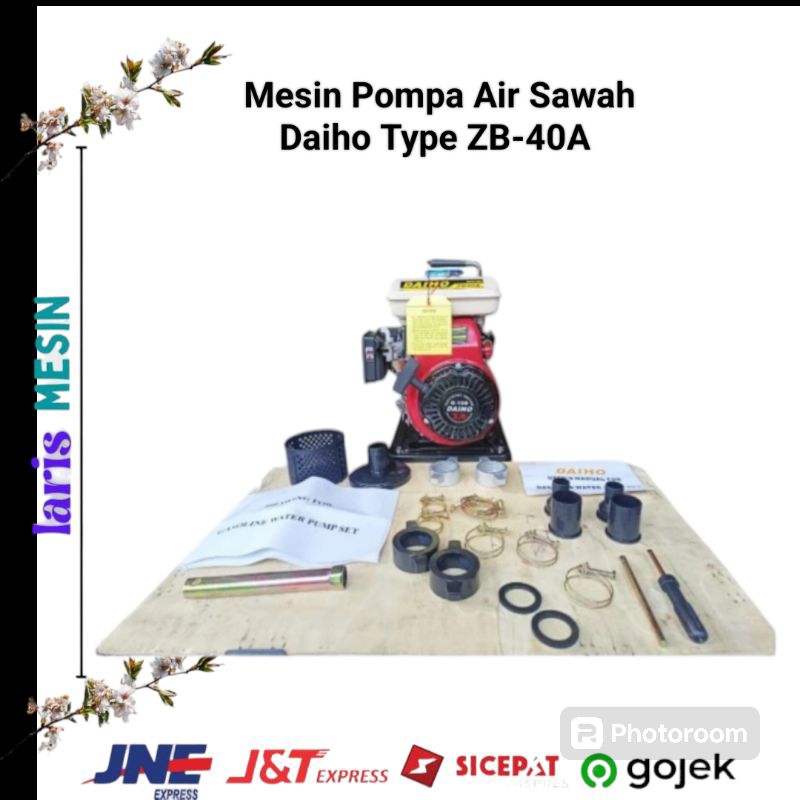 Mesin Pompa Air Sawah Daiho Type ZB-40A / Mesin Pompa Alkon Daiho 1,5 Inch