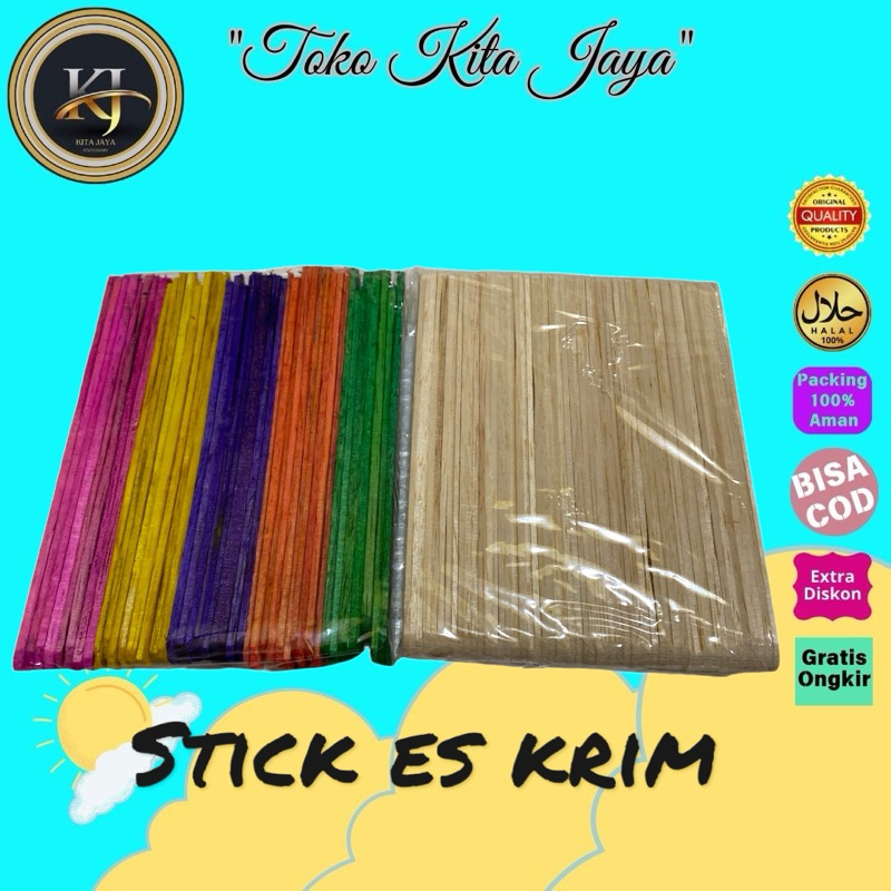 

stick es krim polos/warna warni