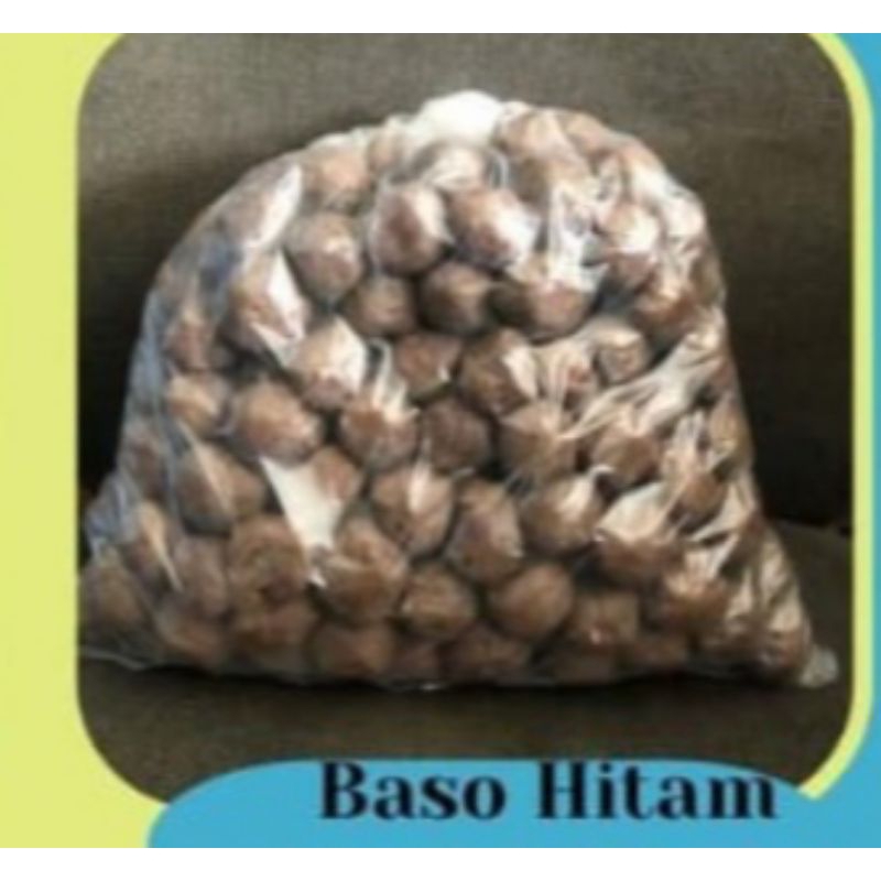 

Baso ikan sinar bahari ukuran sedang Hitam/putih
