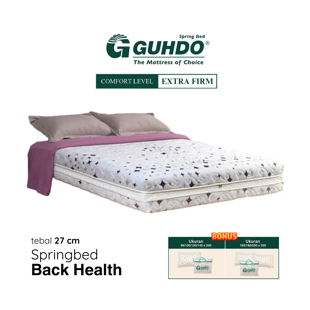 GUHDO Springbed Back Health Latex Orthopedic Kesehatan