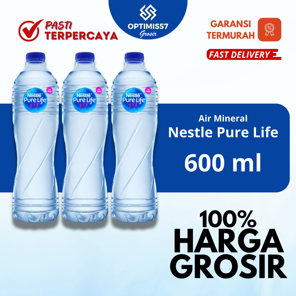 

Purelife 600ml | Air Mineral Purelife Grosir Termurah 24pcs OPT11075