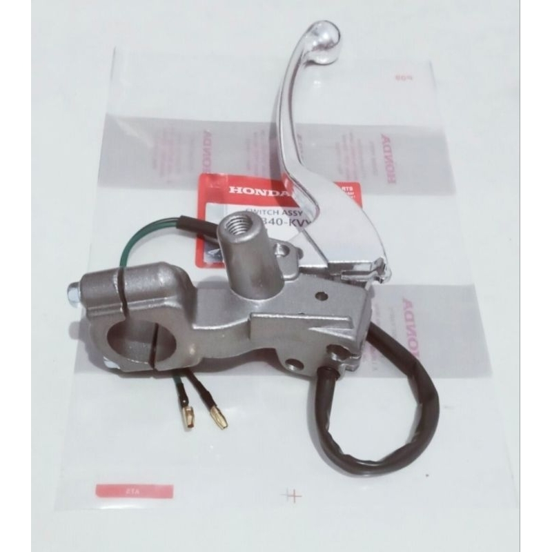 Dudukan Spion kiri Scoopy Karbu, Beat karbu + Handle Rem Kiri + Bonus Switch Rem , SCOOPY KARBU, PNP