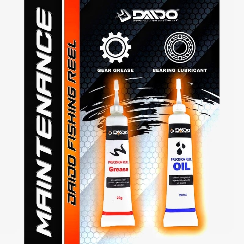 DAIDO GREASE OIL FOR FISHING REEL DFT.    -Dapat pelindung packing 3 lapis-