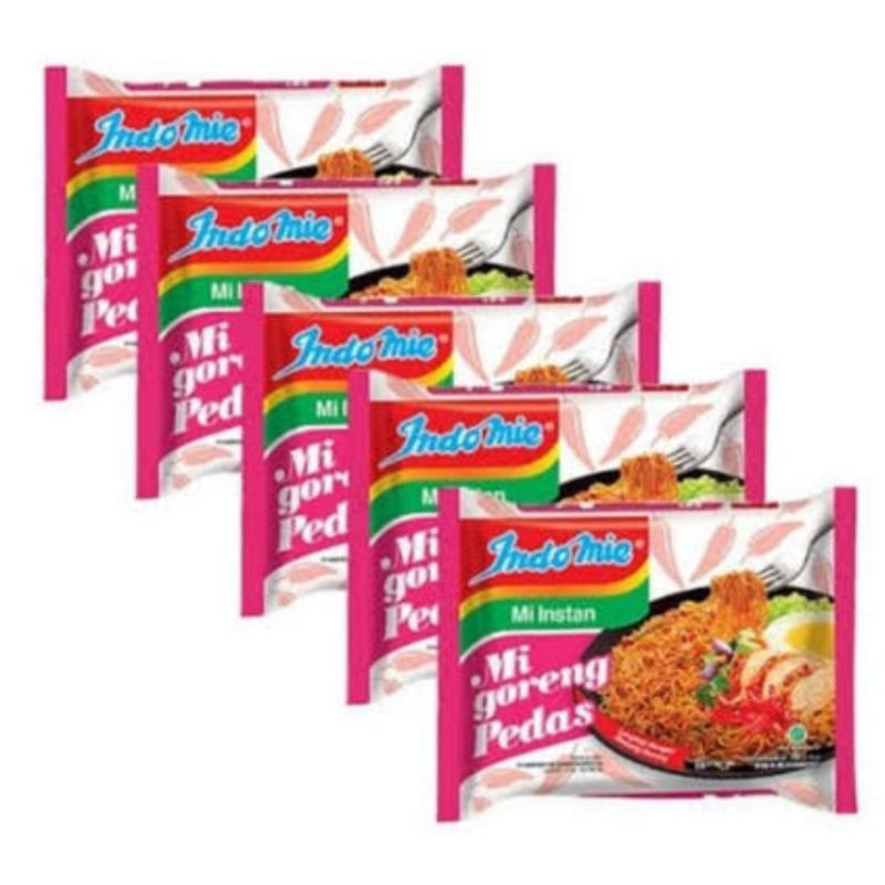 

Indomie Goreng Pedas 5 Pcs x 79 gr