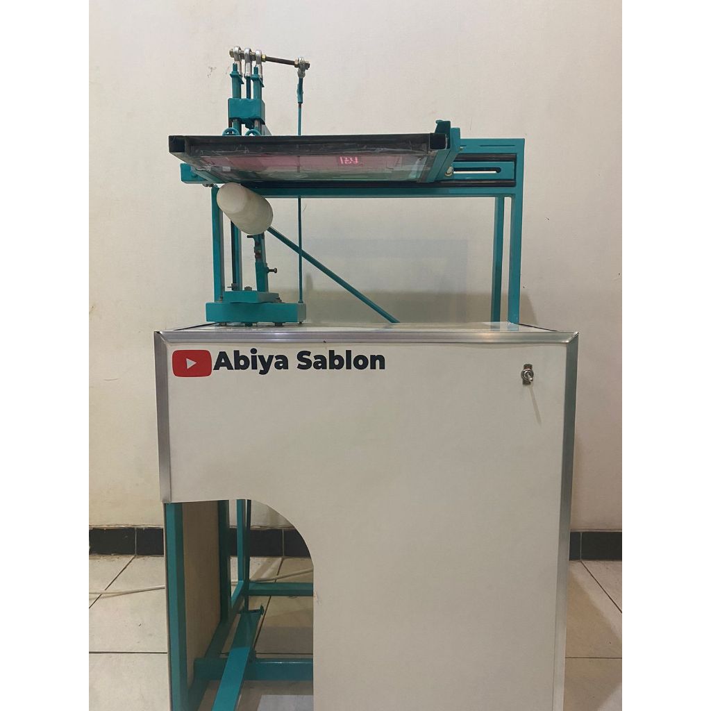 MESIN SABLON CUP SEMI OTOMATIS - FREE SCREEN - FREE MOLDING - SATU WARNA