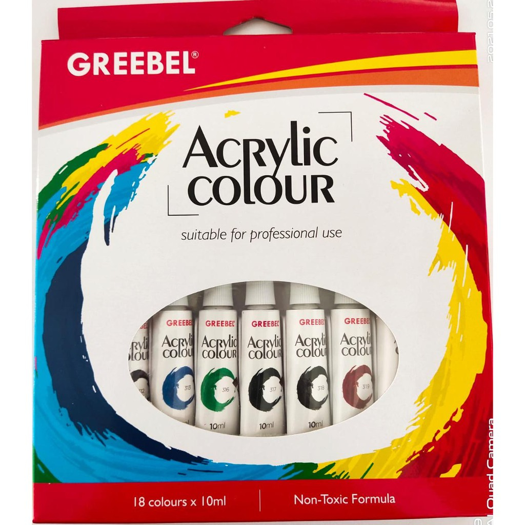 

GREEBEL Acrylic Colour 18C 10ml - cat akrilik - acrylic colour