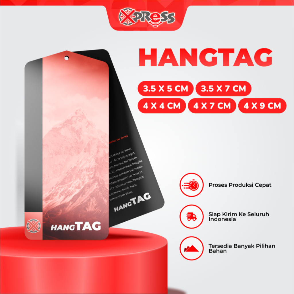 

Cetak Hangtag Custom + Cutting / Hangtag Baju / Hangtag Hampers
